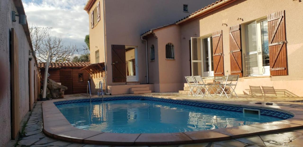 Villa Avec Piscine A St Marie La Mer Сент-Мари-ла-Мер Экстерьер фото