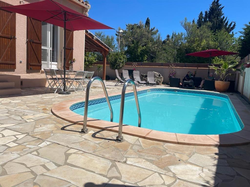 Villa Avec Piscine A St Marie La Mer Сент-Мари-ла-Мер Экстерьер фото